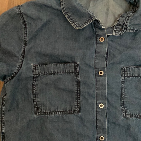 Forever, 21 denim mini dress - Picture 2 of 3